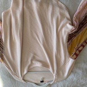 NWT FREE PEOPLE Blossom Thermal Rose